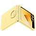 Galaxy Z Flip6 Silicone Case with Ring Gialla - Foto miniatura 5