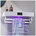 Asciugasalviette Elettrico Con Disinfettante Uv Per Bagno /cucina, A Parete, L60cm, 450w, Standard Bianco - Foto miniatura 5