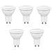 5 Faretto Led Gu10 Lampadina 5w Luce Calda Lampadine Per Lampadario Applique - Foto miniatura 1