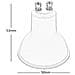 5 Faretto Led Gu10 Lampadina 5w Luce Calda Lampadine Per Lampadario Applique - Foto miniatura 5