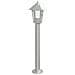 Lampada Da Terra Per Esterni Argento 80 Cm In Acciaio Inox - Foto miniatura 2