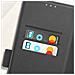 Custodia A Libro Per Xiaomi 14t Lembo Di Supporto Video, Nero - Foto miniatura 3