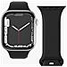 Vonmhlen Classic Band 2 Cinghia Nero Silicone - Foto miniatura 3