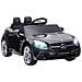 Macchina Elettrica per Bambini Licenza Mercedes SLC 300 con Telecomando, in PP e Metallo, 107x62.5x44 cm, Nero - Foto miniatura 1