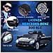 Macchina Elettrica per Bambini Licenza Mercedes SLC 300 con Telecomando, in PP e Metallo, 107x62.5x44 cm, Nero - Foto miniatura 4