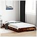 Giroletto Luci Led Rovere Fumo 90x190 Cm In Legno Multistrato - Foto miniatura 1