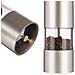 Grande Sale Pepe Elettrico Con Led Argento 6x6x23,5 Cm. Color Argento - Foto miniatura 2