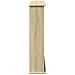 Cornice per Camino Rovere Sonoma 75x20x87,5 cm in Truciolato - Foto miniatura 5