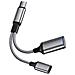 Adattatore Multifunzione Type-c A Usb Con Ricarica Pd 60w E Otg Grey - Foto miniatura 2