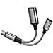 Adattatore Multifunzione Type-c A Usb Con Ricarica Pd 60w E Otg Grey - Foto miniatura 3