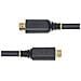 Cavo HDMI ad Alta Velocità da 10,6m con Connettori a Scatto, 4K 60Hz / 1440p 144Hz, HDR10/HDCP 2.2/ARC, 18Gbps. Cavetto HDMI UHD per TV /Monitor in TPE - Foto miniatura 2