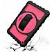 Custodia Per Ipad 6/5 9.7” Con Supporto E Tracolla Rosa - Foto miniatura 3