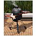 Barbecue A Carbonella Kamado Ceramica Nero - Foto miniatura 1