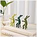 5 Pezzi Clip Di Supporto Per Piante Idroponiche A Forma Di Coniglio - Simpatico Stabilizzatore Di Fissaggio Per Idroponica, Giardino E Acquario Green - Foto miniatura 5
