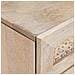 Comodino Beige 50 x 33 x 60 cm legno massello di mango - Foto miniatura 6