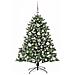 Albero di Natale artificiale con 150 LED Verde 120 cm - Foto miniatura 3