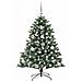 Albero di Natale artificiale con 150 LED Verde 120 cm - Foto miniatura 4
