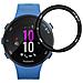 Protezione Schermo In Vetro Temperato Compatibile Con Garmin Vivoactive 5 - Bordo Nero, Confezione Da 2 - Foto miniatura 4