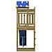 Set da Gioco da Esterno in Legno di Pino Impregnato - Foto miniatura 7