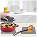 Set Di 4 Sottopentola In Silicone - 18 Cm Quadrati Resistenti Al Calore Gray - Foto miniatura 4