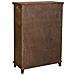 Armadio In Legno Marrone A 2 Ante 80x36x115h Cm - Foto miniatura 4