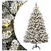 Albero di Natale artificiale con 300 LED Verde e Bianco 300 cm - Foto miniatura 1