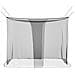 Zanzariera per letto 156 maglia 3 pcs Nero Poliestere - Foto miniatura 6