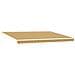 Tettuccio Elettrico Retrattile Giallo e Grigio 5 x 3 m - Foto miniatura 5