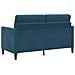 Divano con Storage Blu 152 x 78 x 87 cm Poliestere - Foto miniatura 5