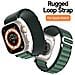 Cinturino Orologio per Apple Watch - Poliestere, Verde - Foto miniatura 3