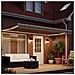 Cornice per Tenda Manuale con LED 4,5 × 3,5 m - Foto miniatura 3