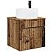 Set di Armadi da Bagno 5 pcs Legno antico 53 x 15,5 x 70 cm - Foto miniatura 5