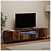 Mobile TV LED a 5 pezzi Legno antico Legno ingegnerizzato - Foto miniatura 4