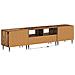 Mobile TV LED a 5 pezzi Legno antico Legno ingegnerizzato - Foto miniatura 5