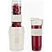 Mini Frullatore Per Smoothie, 2 Borracce Da 570 Ml Con Coperchi Da Viaggio, Portatile, 4 Lame In Acciaio Inossidabile, 300 W, Lavabile In Lavastoviglie, Beige - Foto miniatura 1