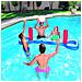 Rete per palla a volo gonfiabile per piscina da giardino cm 244x64 - Foto miniatura 6