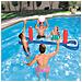 Rete per palla a volo gonfiabile per piscina da giardino cm 244x64 - Foto miniatura 2