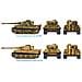 Kit 1:72 Mezzi Militari Pz. Kpfw. VI Tiger I Ausf. e (2 Fast A. Mod) 7505S - Foto miniatura 7