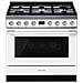 Cucina Elettrica CPF9GPWH 6 Fuochi a Gas Forno Elettrico Dimensione 90 x 60 cm Colore Bianco - Foto miniatura 5