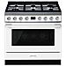 Cucina Elettrica CPF9GPWH 6 Fuochi a Gas Forno Elettrico Dimensione 90 x 60 cm Colore Bianco - Foto miniatura 1