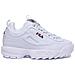 Disruptor Low 1fg White Scarpa Tempo Libero - Uomo Us 10 - Foto miniatura 3