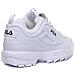 Disruptor Low 1fg White Scarpa Tempo Libero - Uomo Us 10 - Foto miniatura 4