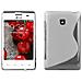 Custodia Compatibile Con Lg Optimus L3 (2.gen) In Magnesio Bianco - Coperchio Protettivo In Silicone Tpu Flessibile - Foto miniatura 1