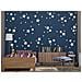 Sticker Per Bambini Stars - Stelle - Per Bambini - Da Parete - Bianco In Vinile, 24 X 0,15 X 29 Cm - Foto miniatura 1