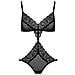 Pelle Orsacchiotti Donna Biancheria Erotica E Lattice Per Le Donne Unisex Adulto Del Sesso E Della Sensualità Modellante Non Applicabile Corpo, Multicolore, S / M - Foto miniatura 2
