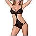Pelle Orsacchiotti Donna Biancheria Erotica E Lattice Per Le Donne Unisex Adulto Del Sesso E Della Sensualità Modellante Non Applicabile Corpo, Multicolore, S / M - Foto miniatura 1