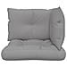 Cuscini per Pallet 3 pz Grigi in Tessuto - Foto miniatura 2