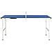 Tavolo Da Ping Pong Con Rete 5 Piedi 152x76x66 Cm Blu - Foto miniatura 3