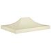 Tetto per Tendone per Feste 4,5x3 m Crema 270 g / m² - Foto miniatura 1