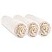 Set 3 Lenzuola Con Angoli In Jersey Di Cotone 100% - 40x80 / 40x90 Cm - Ecru - Foto miniatura 1